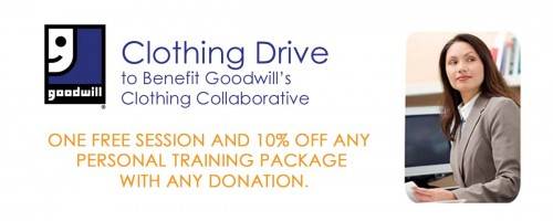 Clothing Drive to Benefit Goodwill's Clothing Collaborative