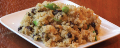 Quinoa with Walnuts and Currants