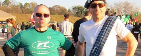 Dare to wear a kilt with us as we run through Atlantic Station wearing kilts.