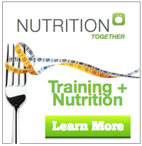 Nutrition Together Promo Button - Training and Nutrition