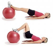 curl hamstring crossed syndrome lower ball