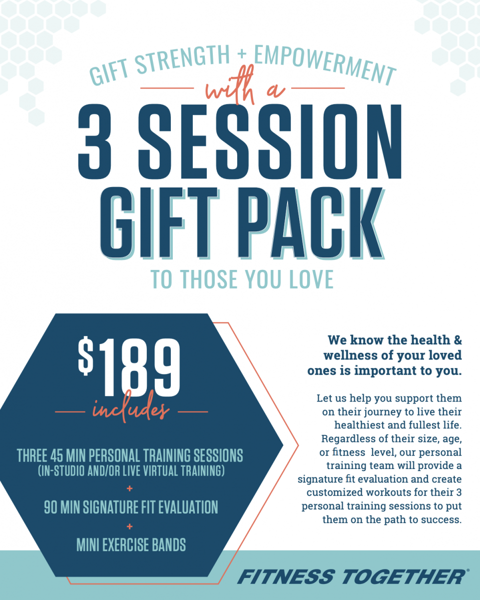 3 session gift pack