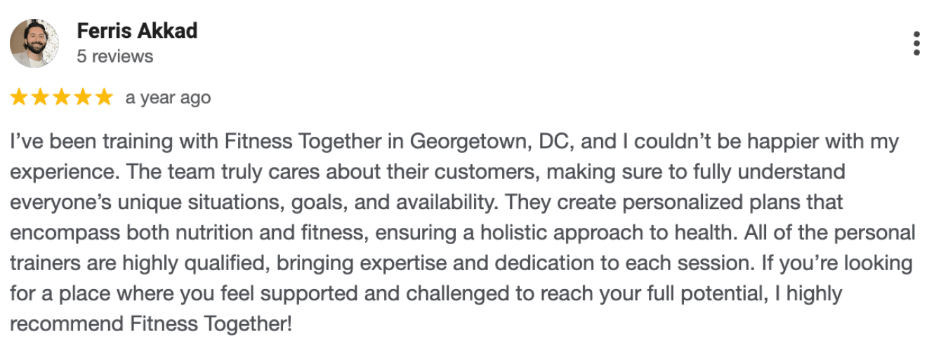 Ferris Akkad gave five star review.