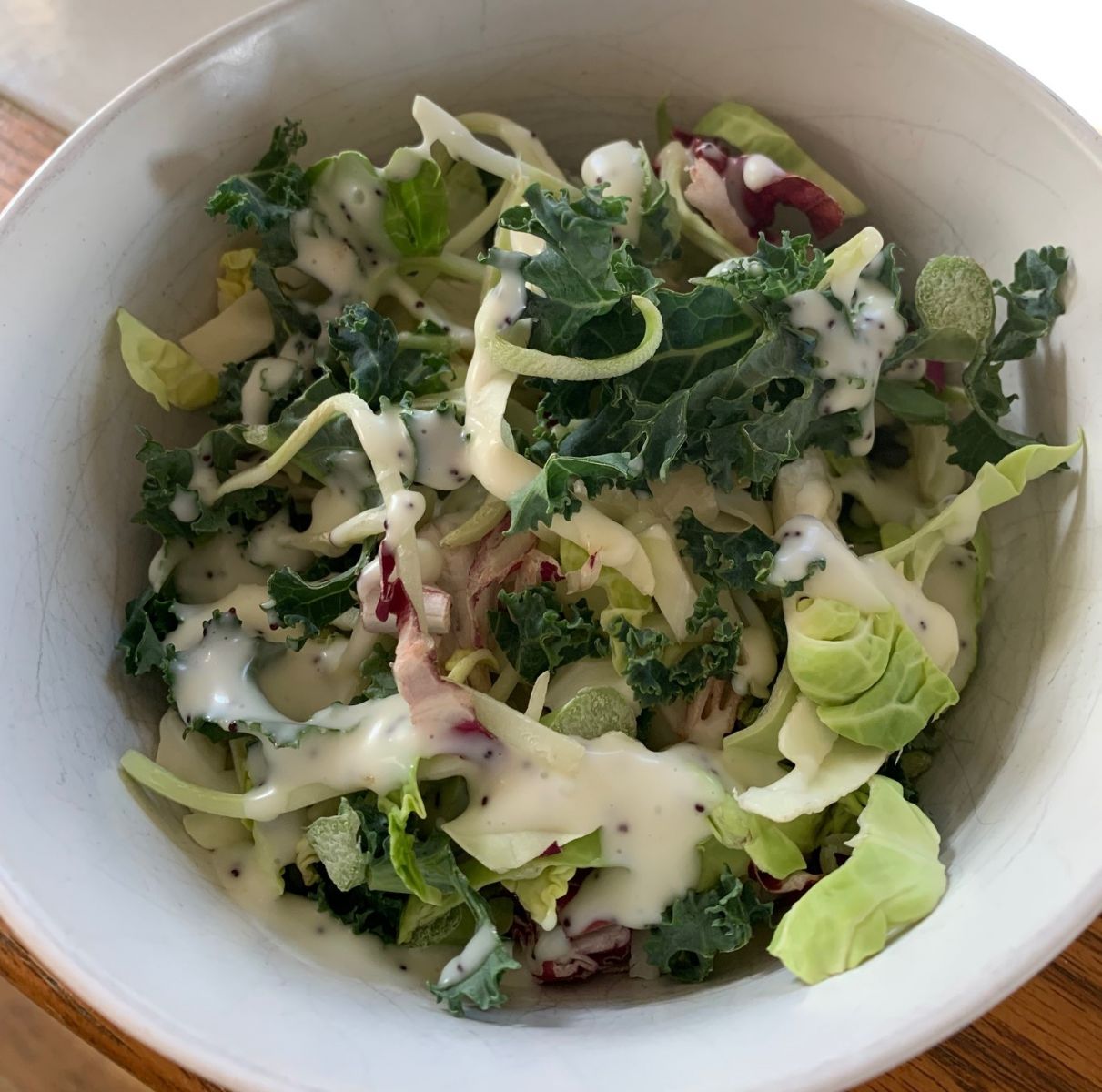 green kale salad